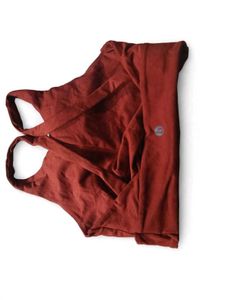 🏀Comfortable Rust Sports Bra
