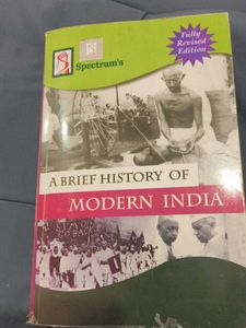 A Brief History of Modern India Book
