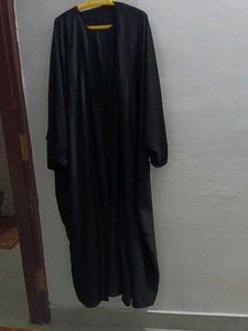 Elegant Black Abaya with coat