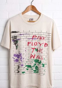 💯 OG Pink Floyd Off The Wall Graphic tshirt