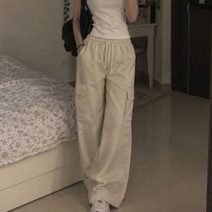 Beige Cargo Pants