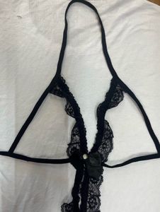 Lace Thong Up to down one piece lingerie