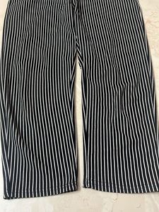Striped Cropped Pants