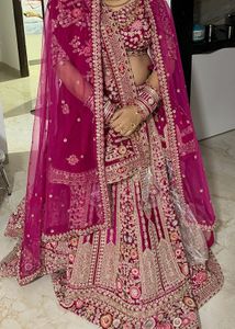 Stunning Red Bridal Lehenga