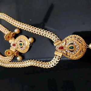 pack of 2 Elegant Gold Plated Jewelry Set