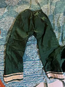 girl  Green kurta set