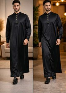 Classic Black Thobe/Kameez