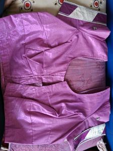 Exquisite Embroidered Purple Saree