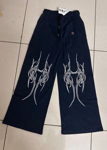 Graphic Wide Leg Pants(30-34 size)