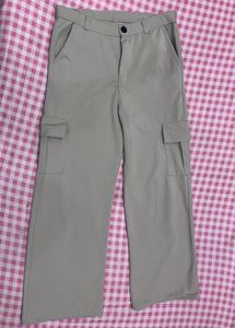 Beige Cargo Pants