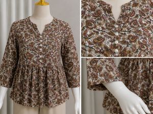 Women’s boho Peplum Top