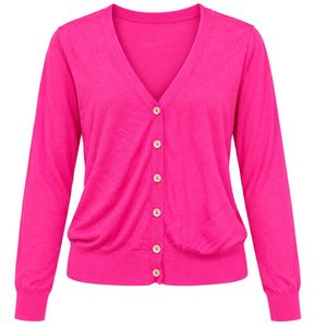 Classic V-Neck Cardigan Top