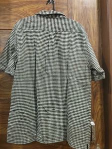 Men's Checked Short Sleeve Shirt