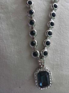 Blue crystal SS Jewelry Set