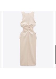 Zara Limited Edition Cutout Midi Dress
