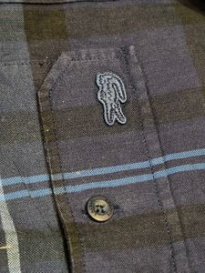 Lacoste Paris Plaid Cotton Shirt | Tonal Croc Regu