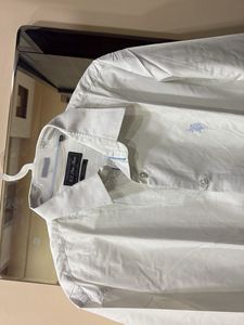 Classic U.S. Polo Assn. White Button-Up Shirt