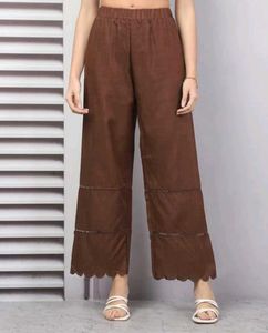 Stylish Brown Cropped Pants