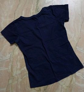 Comfortable Navy Blue T-Shirt