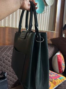 Stylish Green Handbag
