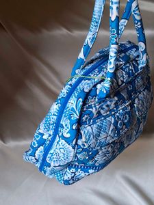 vera bradly Blue Floral Pattern Handbag