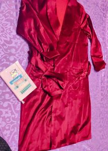 Luxurious Red ♥️ Velvet Robe