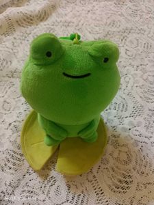 Cute Frog Plush Keychain