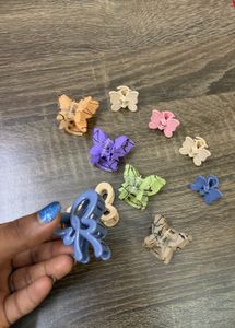 10-Piece Cute Butterfly &amp; Bow Hair Clips Set✨🌷