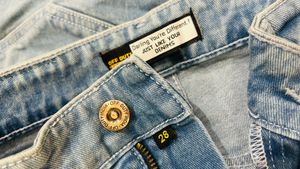 Light Wash Flare Jeans