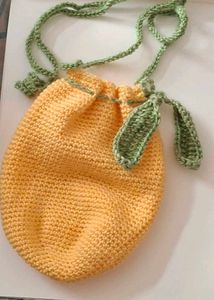 Handmade Crochet Sling phone Bag