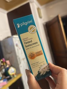 Pilgrim Korean White Lotus Tinted Sunscreen