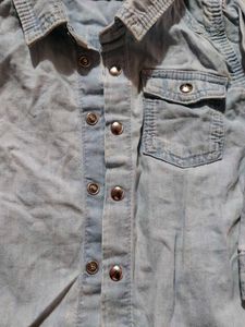 HOP Baby Denim Shirt - Classic Style