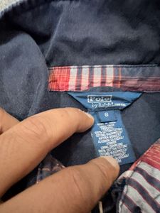 Polo Ralph Lauren Navy Harrington Jacket