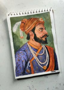 Shivaji Maharaj Painting