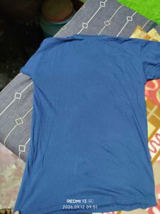 Men's Blue Buddha Graphic T-Shirt