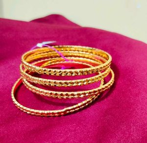 1gmGold bangles 🆕set of 4