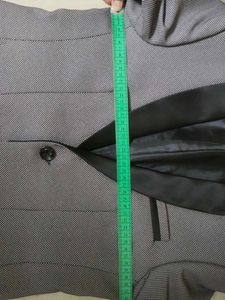 Grey Patterned Suit