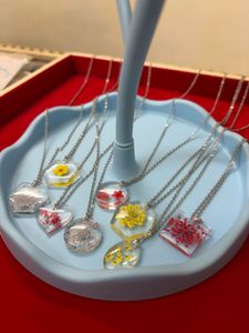 1 - Handmade Dried Flower Resin Pendants