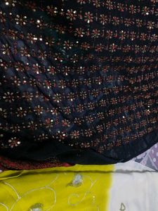 Beautiful Sequined Saree pack 2