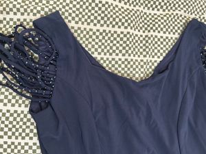 Navy Blue Party wear