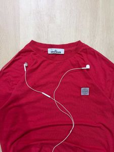 Stone Island Red T-Shirt