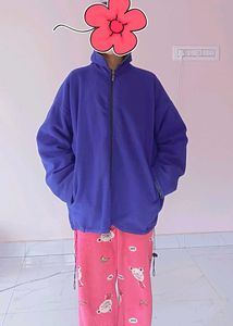 Blue 2in1 Fleece Jacket