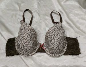 Leopard Print Bra