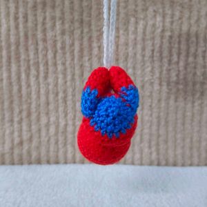 Crochet Spiderman Keychain