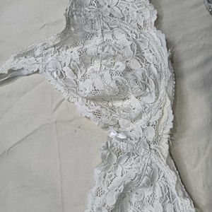 Beautiful ❤️‍🔥White Lace Bra