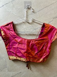 Tarun Tahiliani Designer Pink Blouse (No Tag)