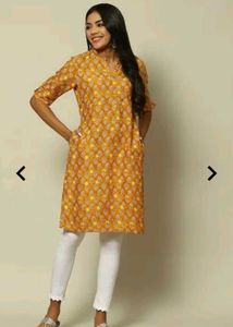 Rangriti Mustard Kurta
