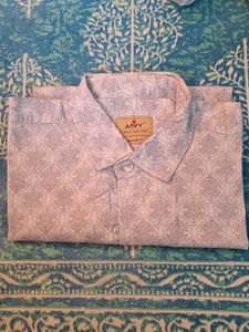 Men's Printed Slim Fit Shirt