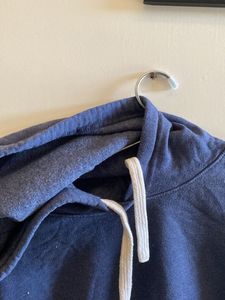 Blue Cropped Hoodie