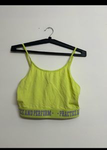 Purple "State of Mind 1990" Crop Top